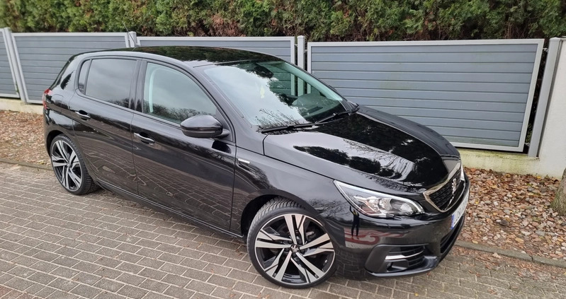 Peugeot 308 cena 58999 przebieg: 78000, rok produkcji 2019 z Polkowice małe 497